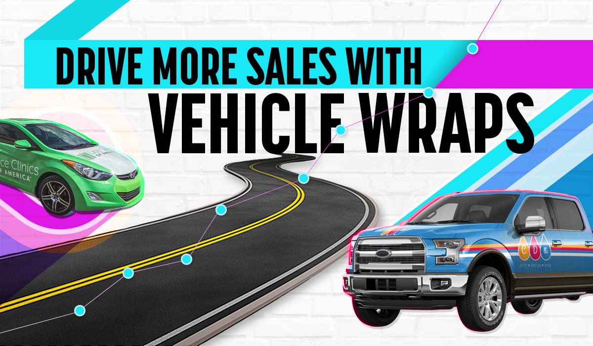 Drive sales with vehicle wraps in shreveport bossier city